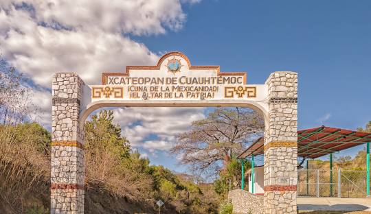 Centro histórico de Ixcateopan de Cuauhtémoc
